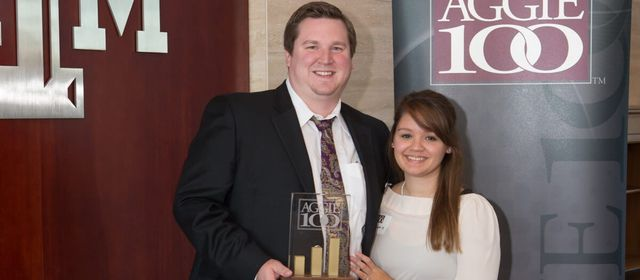 Frogslayer, LLC President, Ross Morel, Honored at the 9th Annual Aggie 100 with the Youngest Honoree for 2013