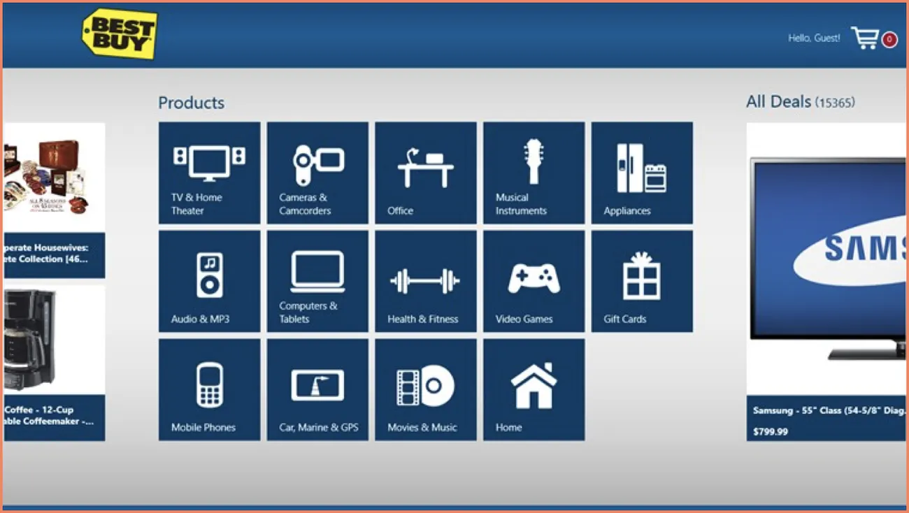 Seven Big-Brand Apps, Live at a Platform Launch in Two Weeks — product screens