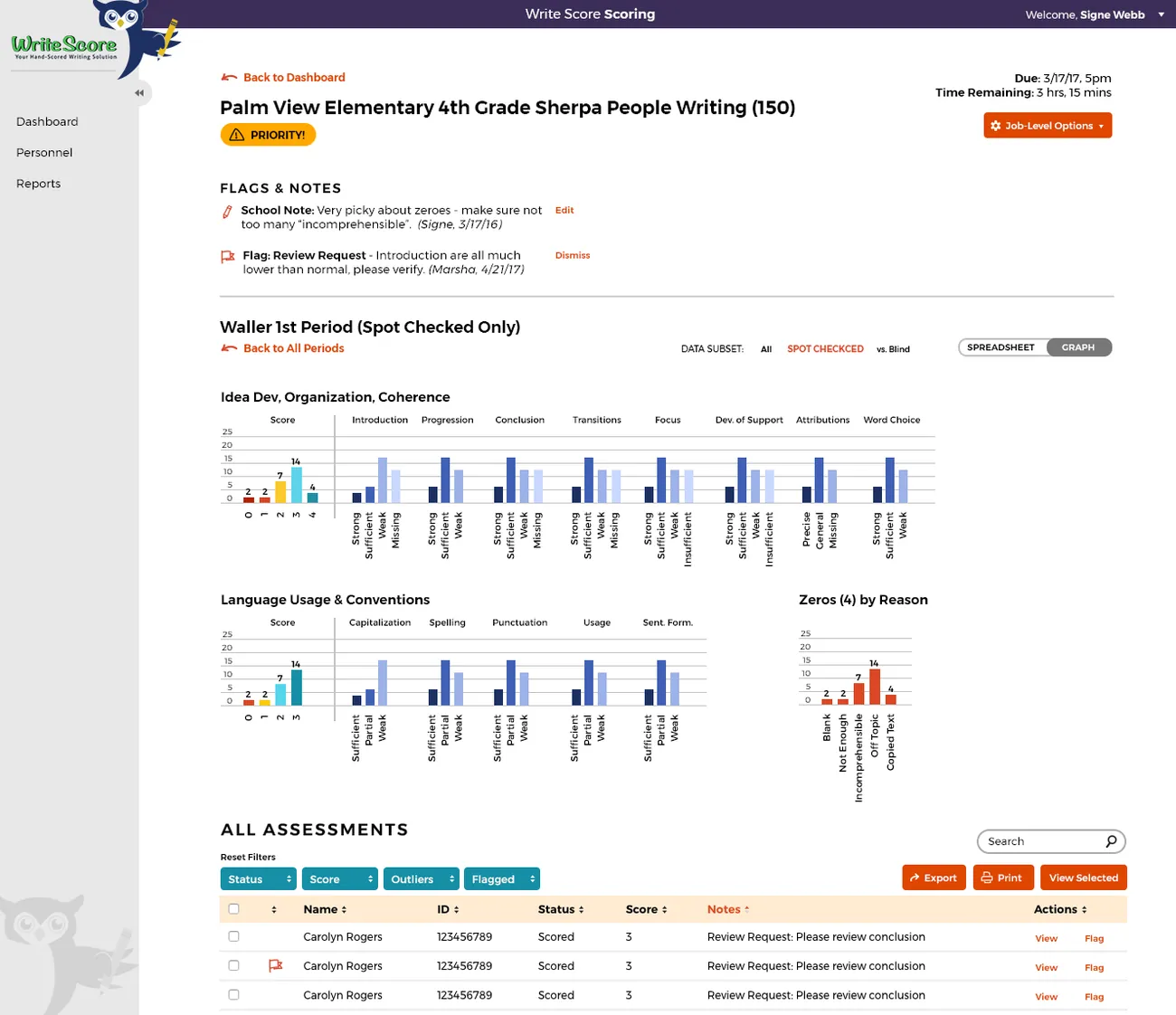Scaling K-12 test prep from 350K to 800K+ students — product screens